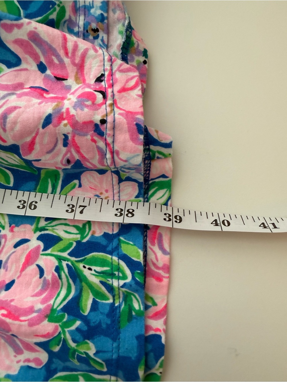 Lilly Pulitzer Kawai Flutter Sleeve Tiered Knit Cotton Dress Size Large - Picture 9 of 9